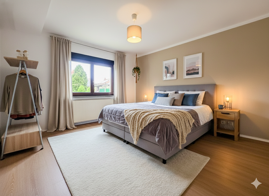 Einrichtungsbeispiel, KI generiert