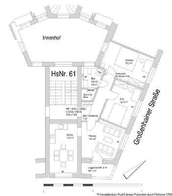 Grundriss GRH 61 Großenhainer OG