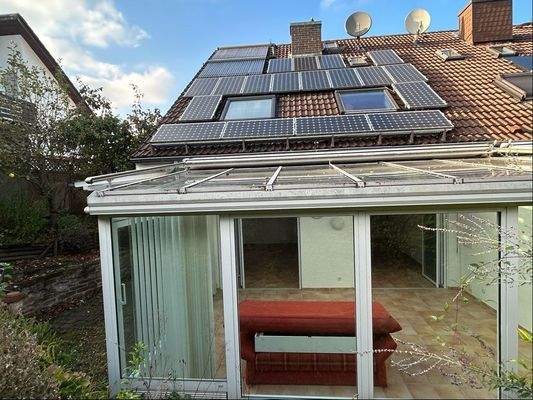 Ansicht aus dem Garten