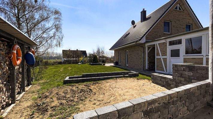 Gartenansicht (aus Nord)