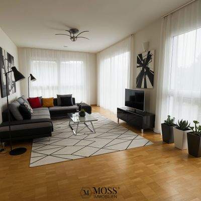 Wohnzimmer - KI bearbeitet  