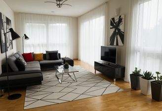 Wohnzimmer - KI bearbeitet  