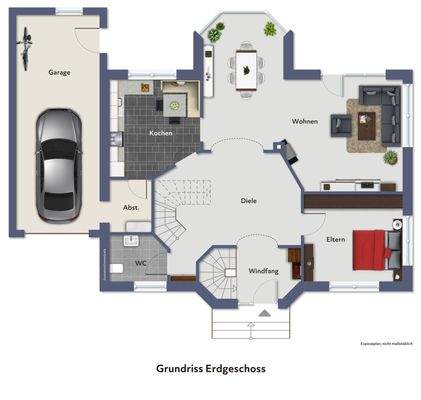 EG - nicht maßstabsgerecht