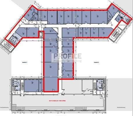 Grundriss 2. OG ca. 1089 m²