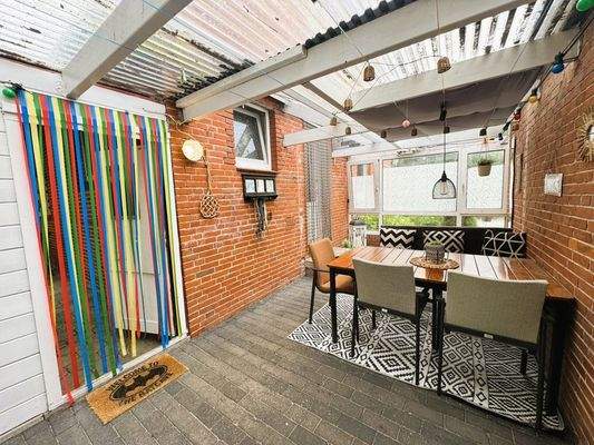 Überdachte Terrasse/Sommergarten
