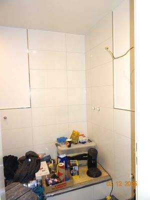 Duschbad, Platz für Waschmaschine