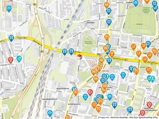 Geolyzer Kartenausschnitt