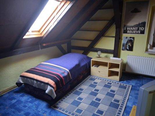 Zimmer im Dachgeschoß