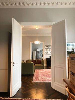 Blick ins Wohnzimmer