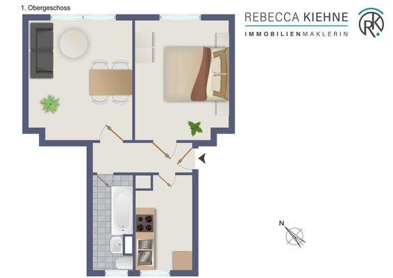 Wohnung 1. Obergeschoss