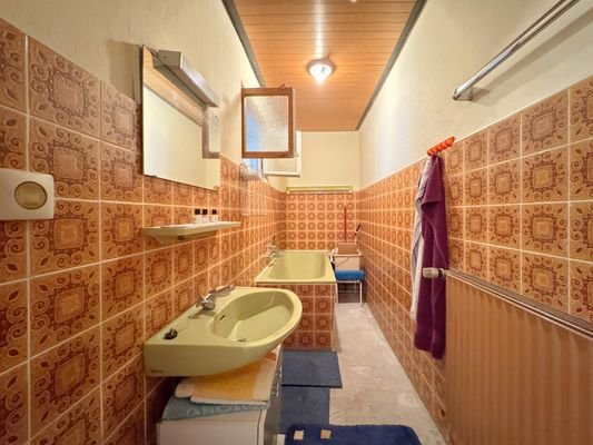 Wannenbad Souterrain