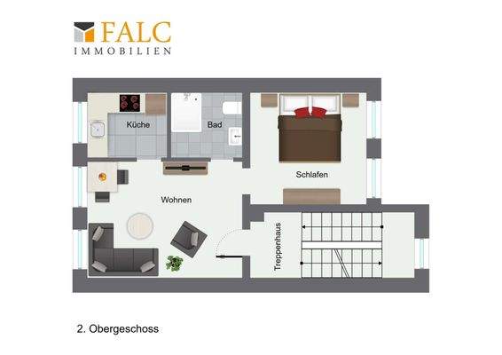 Grundriss 2. Obergeschoss