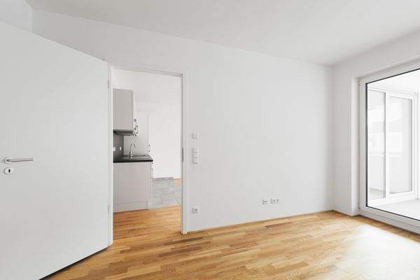 Schlafzimmer (Musterwohnung)