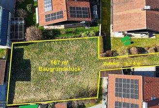 Wildschönau/NIEDERAU - 567 m² Grundstück - Vogelperspektive