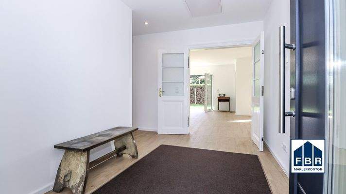 offener Eingangsbereich