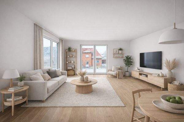 Visualisierung Wohnen/ Essen/ Kochen