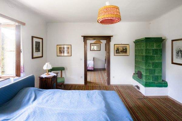 Schlafzimmer zum See