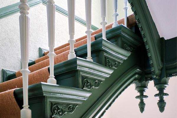 gepflegtes Treppenhaus