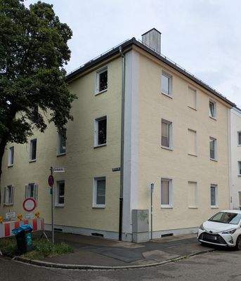 Ansicht Ecke Mittel-/Schulstrasse