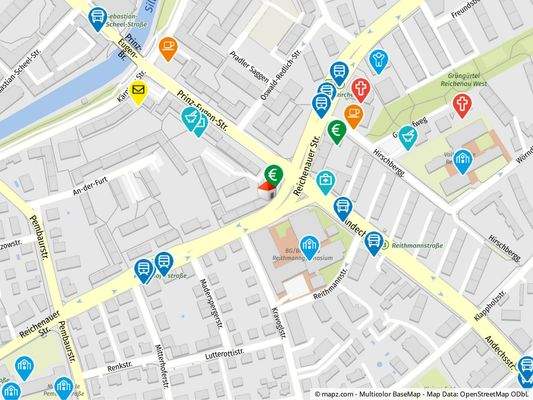 Geolyzer Kartenausschnitt