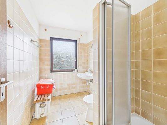 Badezimmer im Dachgeschoss