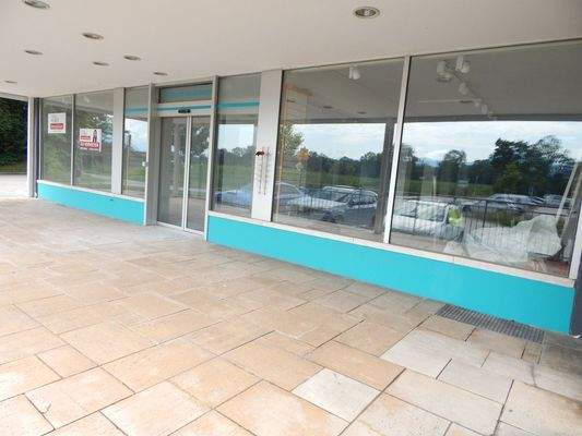 große Schaufensterfront