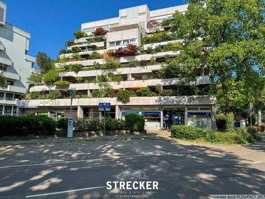 Außenansicht + Parkplätze