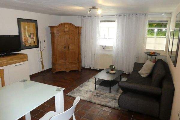 Blick ins Wohnzimmer