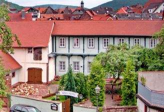 Biergarten Hintereingang