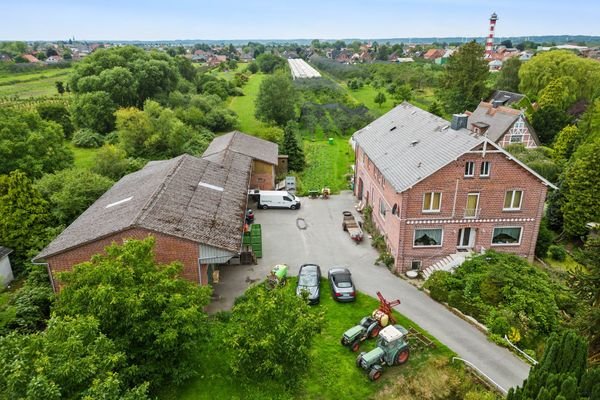 Grünendeich – Naturidylle am Elbdeich mit maritimem Flair mit ca.11.000m² Grundstück