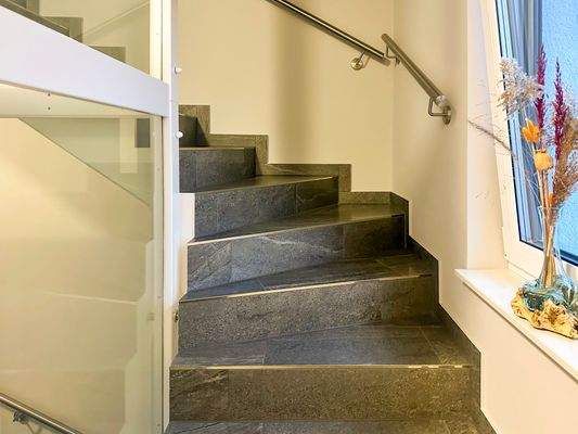 Gepflegtes Treppenhaus