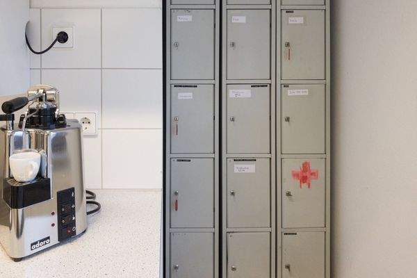 Abschließbare Fächer