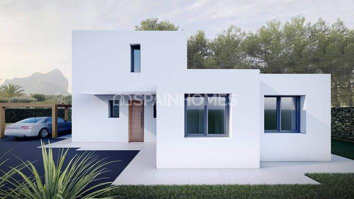 Elegant House with Pool and Views in Calpe