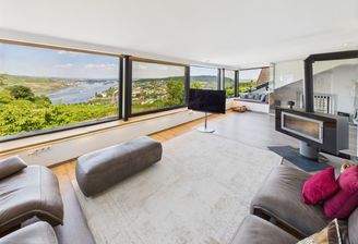 atemberaubende Fernsicht