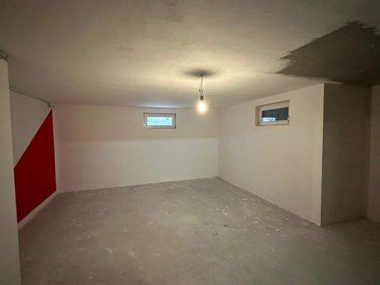 Lichtschächte in den Kellern