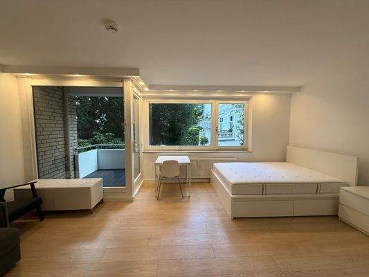 Wohnbereich - Schlafbereich 