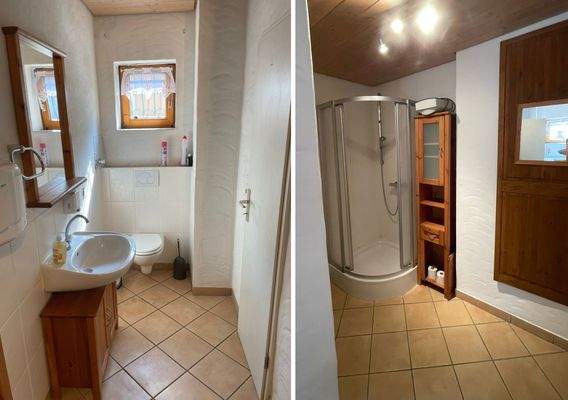 FH462 WC Dusche Lagerhalle