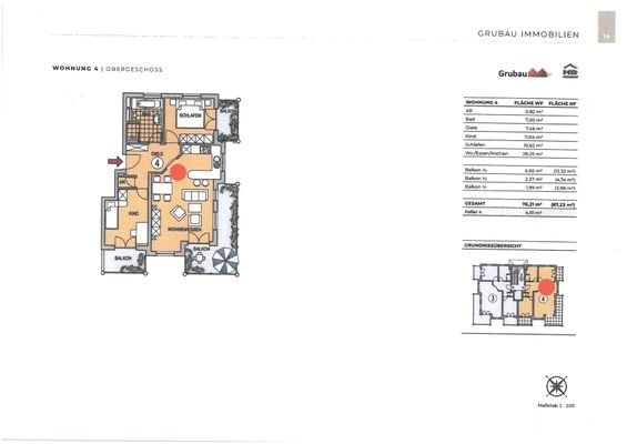 Grundriss Whg. 4 - OG