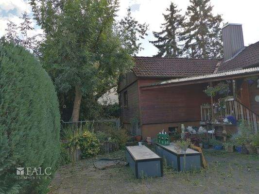  Sitzplatz - vor dem Wohnhaus