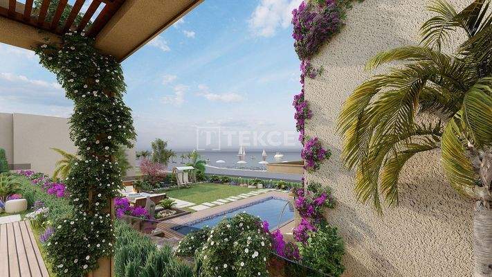 Seafront Detached Villas for Sale in Bodrum