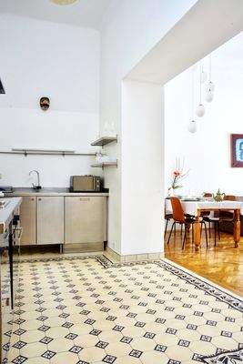 Kitchen + Dining area
