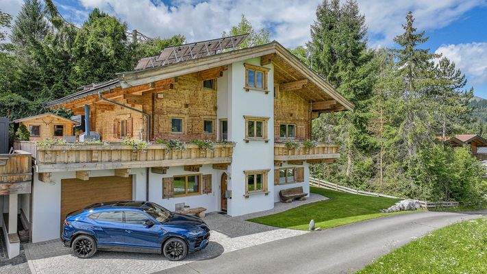 KITZIMMO-Freizeitwohnsitz in Ruhelage mit traumhaftem Ausblick kaufen - Immobilien Fieberbrunn.