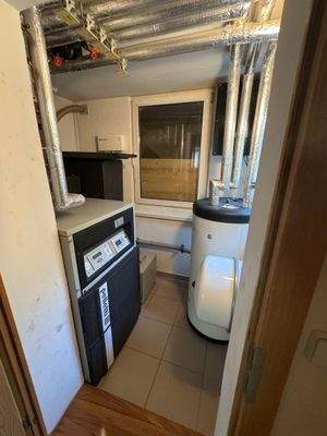 Heizungsraum mit Heizung