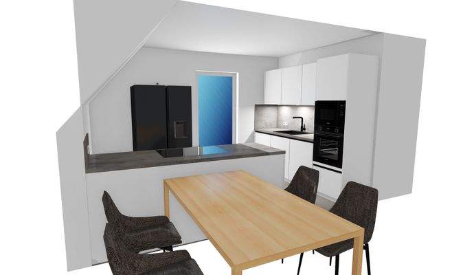 Visualisierung Einbauküche