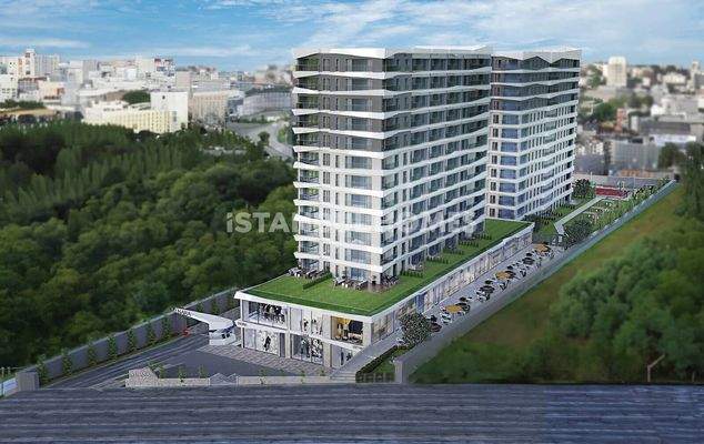 Stylish Flats in a Complex with Pool in Bağcılar Istanbul