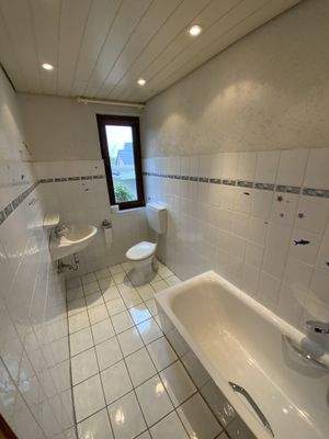 Tageslichtbad mit Wanne EG