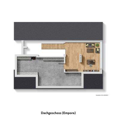 Dachgeschoss Empore