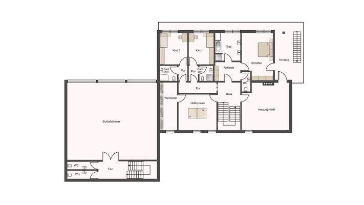 Grundriss Gartengeschoss