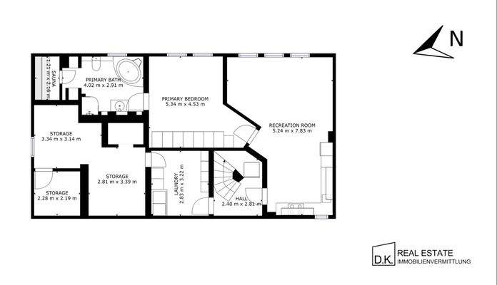 Grundriss Untergeschoss