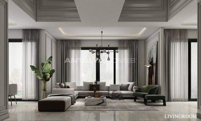 Detached Houses with Private Pools and Gardens in Alanya